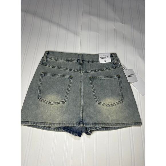 Mini Denim Skirt - Picture 4 of 7